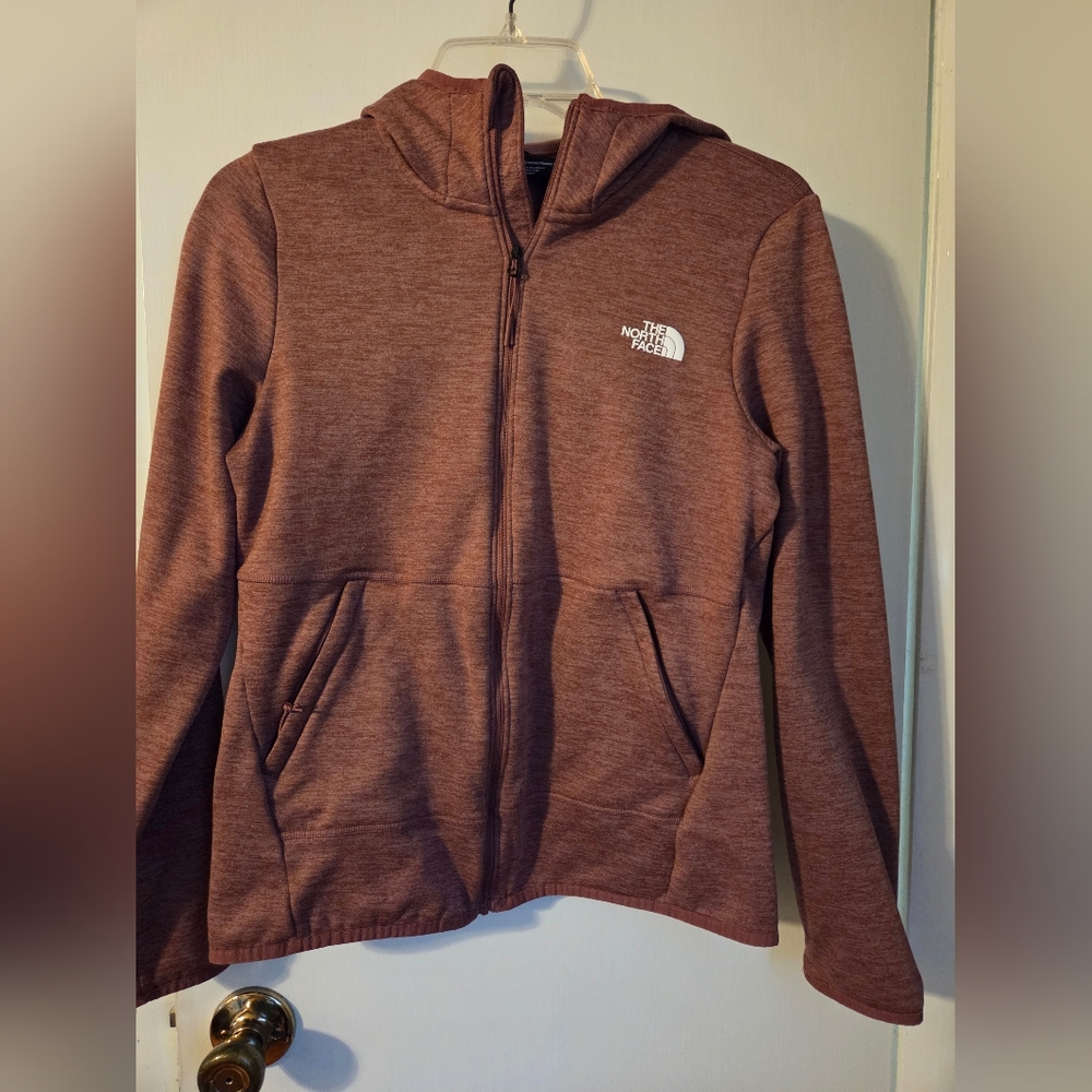 Brown Full-Zip Hoodie
